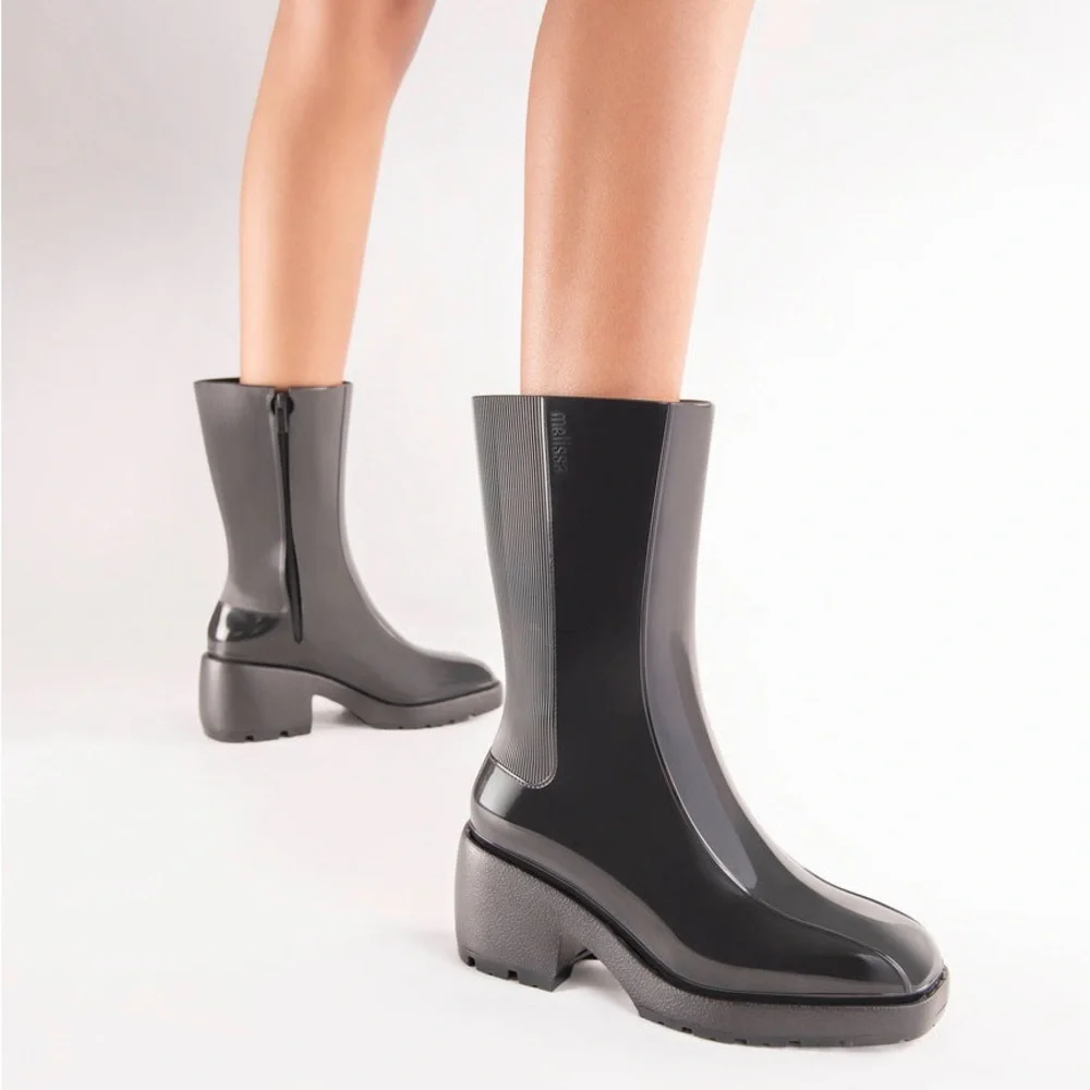 Melissa Black Nancy Boot - Picture 2 of 6